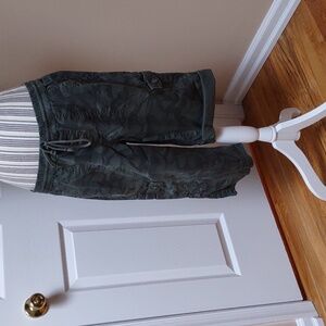 UnionBay Matilda Green Camo Skimmer Shorts Size XL